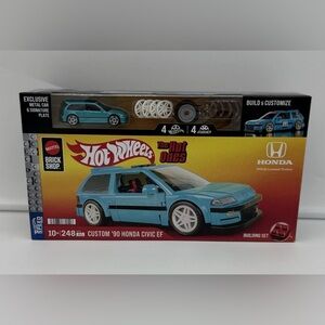 Mattel Hot Wheels Brick Shop Custom '90 Honda Civic EF The Hot Ones Speed Series